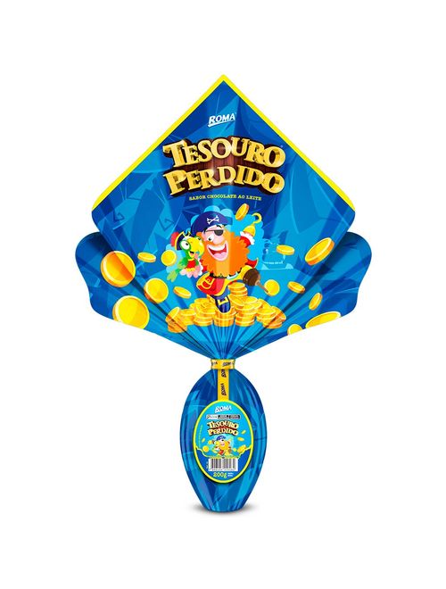 Ovo de Páscoa Tesouro Perdido 200g - Roma
