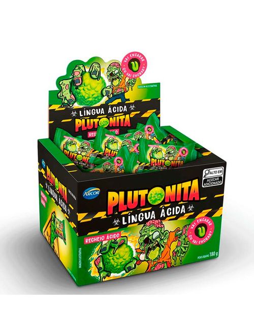 Chiclete Plutonita Lingua Ácida 180g - Arcor