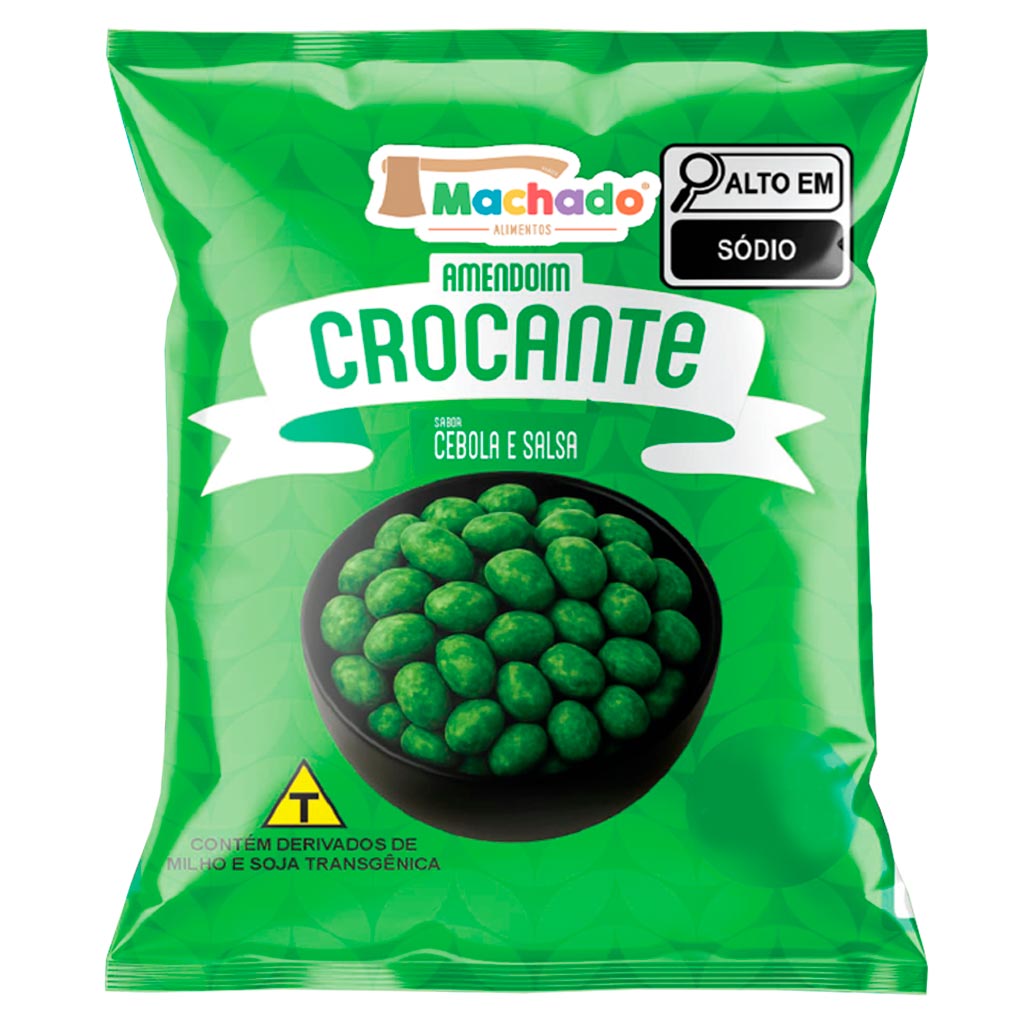 Amendoim Crocante Cebola e Salsa 400g - Machado