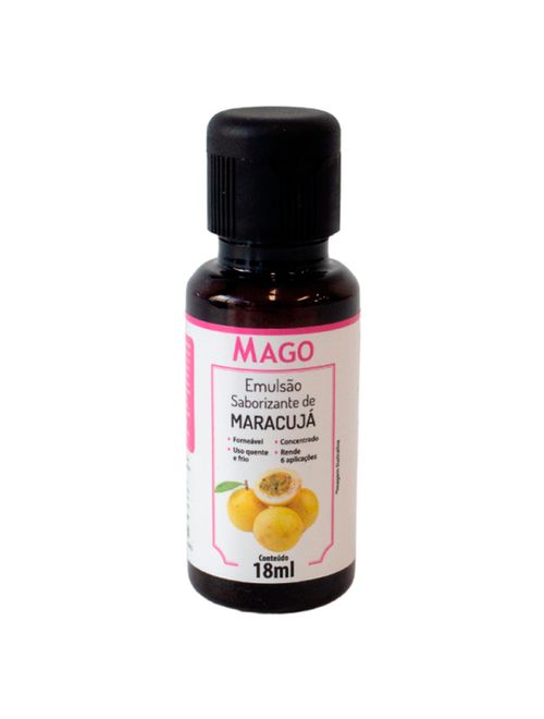 Emulsão Saborizante de Maracujá 18ml - Mago