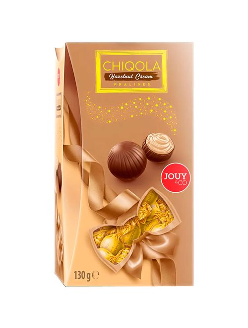 Bombom Recheado Chiqola Hazelnut Cream Praline 130g - Jouy&Co